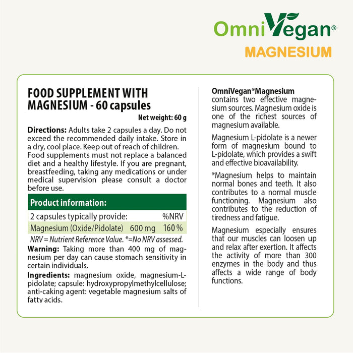 OmniVegan® Magnesium Bundle - 3 months supply
