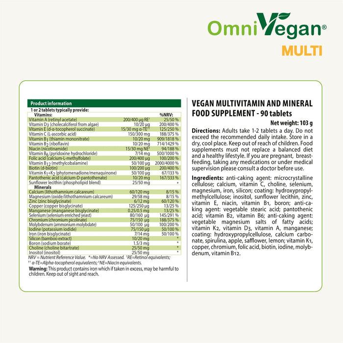 OmniVegan® Multi Bundle - 4,5-9 months supply